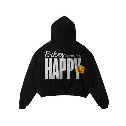 Bikes Make Me Happy Hoodie